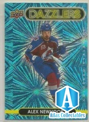 ALEX NEWHOOK ~ 2021-22 Upper Deck DAZZLERS BLUE #DZ-13 ~ Avalanche ~ ROOKIE ~